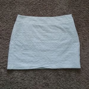 Banana republic eyelet skirt